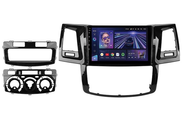 Navigatie Auto Teyes CC3 360 Toyota Hilux 2005-2015 6+128GB 9" QLED Octa-core 1.8Ghz Android 4G Bluetooth 5.1 DSP
