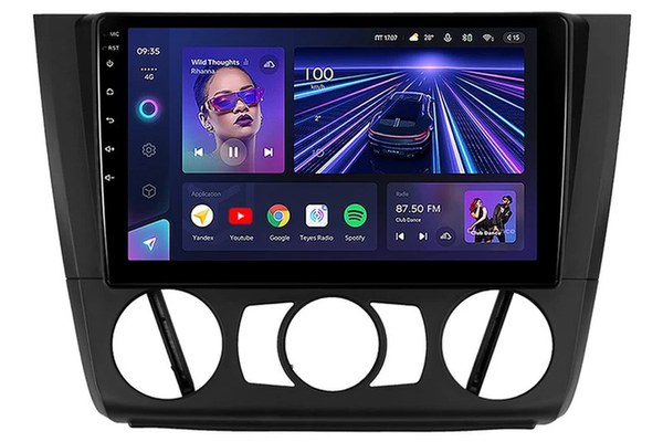 Navigatie Auto Teyes CC3 360° BMW Seria 1 E87 2004-2011 6+128GB 9" QLED Octa-core 1.8Ghz, Android 4G Bluetooth 5.1 DSP