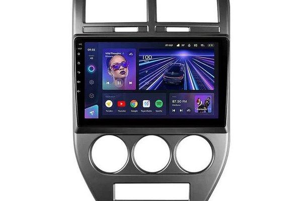 Navigatie Auto Teyes CC3 360° Jeep Compass 1 2006-2010 6+128GB 10.2" QLED Octa-core 1.8Ghz, Android 4G Bluetooth 5.1 DSP