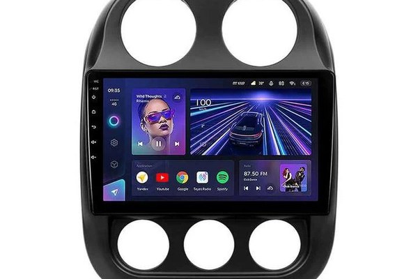 Navigatie Auto Teyes CC3 360° Jeep Compass 1 2009-2015 6+128GB 10.2" QLED Octa-core 1.8Ghz, Android 4G Bluetooth 5.1 DSP