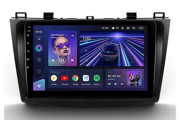 Navigatie Auto Teyes CC3 360° Mazda 3 II 2009-2013 6+128GB 9" QLED Octa-core 1.8Ghz, Android 4G Bluetooth 5.1 DSP