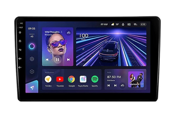 Navigatie Auto Teyes CC3 360° Opel Zafira B 2005-2014 6+128GB 9" QLED Octa-core 1.8Ghz, Android 4G Bluetooth 5.1 DSP