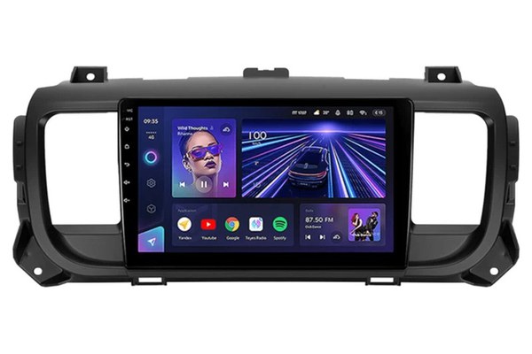 Navigatie Auto Teyes CC3 360° Peugeot Traveller 2016-2021 6+128GB 9" QLED Octa-core 1.8Ghz, Android 4G Bluetooth 5.1 DSP