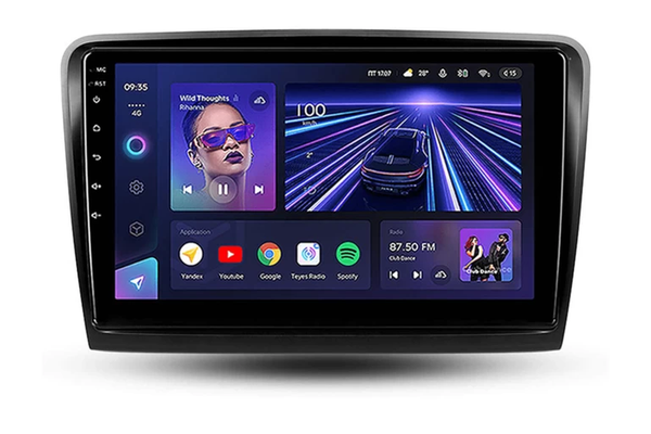 Navigatie Auto Teyes CC3 360° Skoda Superb 2 2008-2015 6+128GB 10.2" QLED Octa-core 1.8Ghz, Android 4G Bluetooth 5.1 DSP