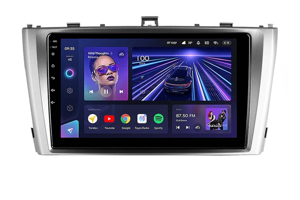 Navigatie Auto Teyes CC3 360° Toyota Avensis 3 2008-2015 6+128GB 9" QLED Octa-core 1.8Ghz, Android 4G Bluetooth 5.1 DSP