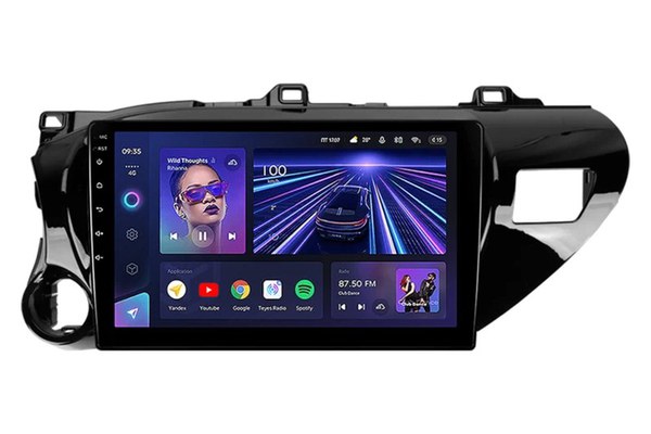 Navigatie Auto Teyes CC3 360° Toyota Hilux 2015-2020 6+128GB 10.2" QLED Octa-core 1.8Ghz, Android 4G Bluetooth 5.1 DSP