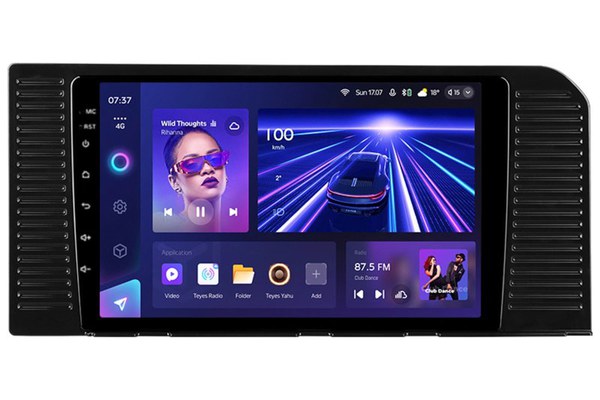 Navigatie Auto Teyes CC3 360° Toyota Land Cruiser Prado J250 2024-2025 6+128GB 10.2" QLED Octa-core 1.8Ghz, Android 4G Bluetooth 5.1 DSP