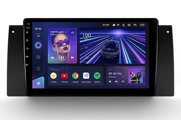 Navigatie Auto Teyes CC3 BMW Seria 5 E39 1995-2003 4+32GB 9" QLED Octa-core 1.8Ghz Android 4G Bluetooth 5.1 DSP
