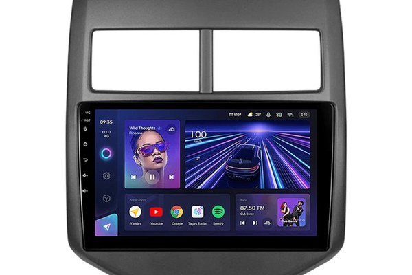 Navigatie Auto Teyes CC3 Chevrolet Aveo T300 2012-2015 4+32GB 9" QLED Octa-core 1.8Ghz Android 4G Bluetooth 5.1 DSP