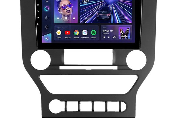 Navigatie Auto Teyes CC3 Ford Mustang 6 2015-2023 4+32GB 9" QLED Octa-core 1.8Ghz Android 4G Bluetooth 5.1 DSP