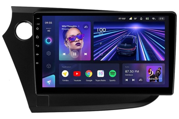 Navigatie Auto Teyes CC3 Honda Insight 2009-2014 4+32GB 9" QLED Octa-core 1.8Ghz, Android 4G Bluetooth 5.1 DSP