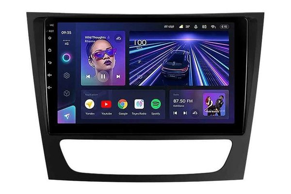 Navigatie Auto Teyes CC3 Mercedes-Benz CLS Class C219 2004-2010 4+32GB 9" QLED Octa-core 1.8Ghz Android 4G Bluetooth 5.1 DSP