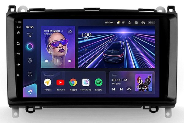 Navigatie Auto Teyes CC3 Mercedes-Benz Vito 3 2014-2023 4+32GB 9" QLED Octa-core 1.8Ghz Android 4G Bluetooth 5.1 DSP