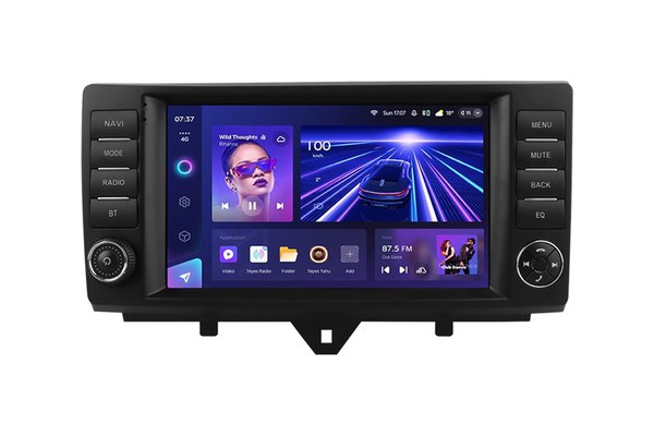 Navigatie Auto Teyes CC3 Smart Fortwo 2007-2014 4+32GB 9" QLED Octa-core 1.8Ghz, Android 4G Bluetooth 5.1 DSP