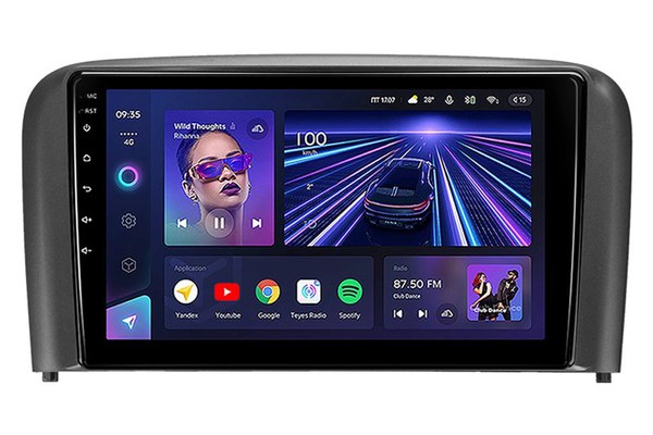 Navigatie Auto Teyes CC3 Volvo S80 1998-2006 4+32GB 9" QLED Octa-core 1.8Ghz Android 4G Bluetooth 5.1 DSP