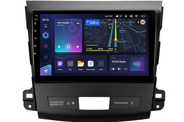 Navigatie Auto Teyes CC3L Citroen C-Crosser 2007-2012 4+32GB 9" IPS Octa-core 1.6Ghz Android 4G Bluetooth 5.1 DSP