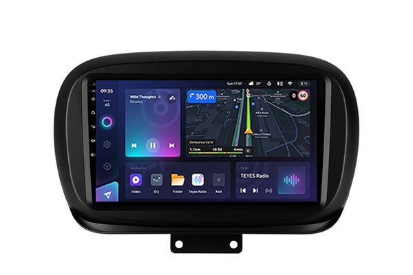 Navigatie Auto Teyes CC3L Fiat 500X 2014-2018 4+32GB 9" IPS Octa-core 1.6Ghz Android 4G Bluetooth 5.1 DSP