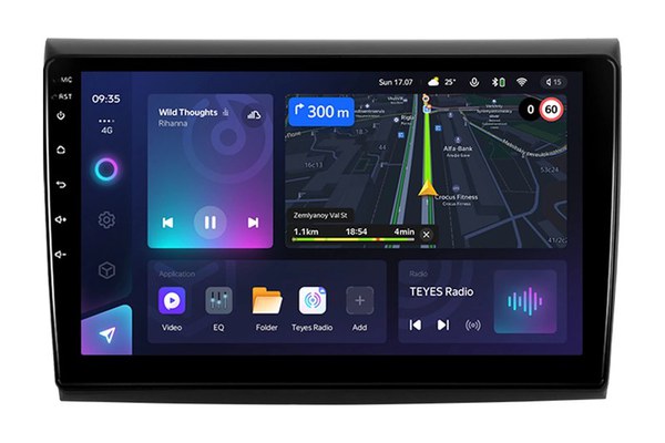 Navigatie Auto Teyes CC3L Fiat Bravo 2007-2014 4+32GB 9" IPS Octa-core 1.6Ghz, Android 4G Bluetooth 5.1 DSP