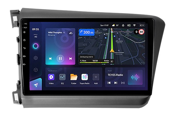 Navigatie Auto Teyes CC3L Honda Civic 9 2011-2017 4+32GB 9" IPS Octa-core 1.6Ghz Android 4G Bluetooth 5.1 DSP