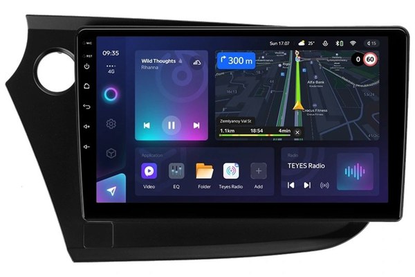 Navigatie Auto Teyes CC3L Honda Insight 2009-2014 4+32GB 9" IPS Octa-core 1.6Ghz, Android 4G Bluetooth 5.1 DSP