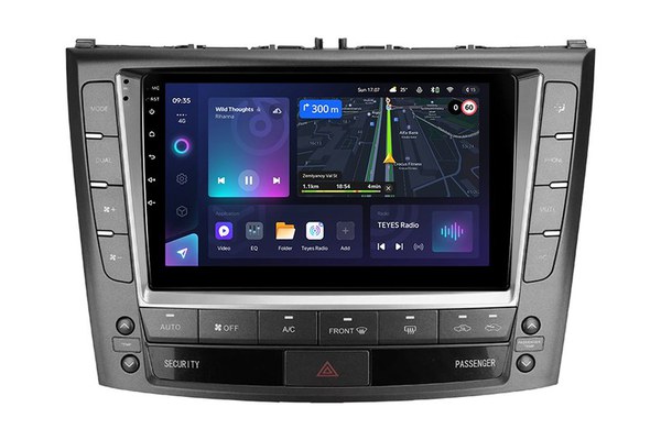 Navigatie Auto Teyes CC3L Lexus IS 2005-2013 4+64GB 9" IPS Octa-core 1.6Ghz, Android 4G Bluetooth 5.1 DSP