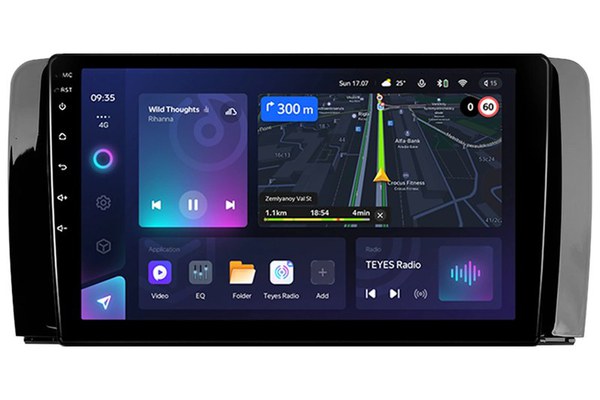 Navigatie Auto Teyes CC3L Mercedes-Benz R Class W251 2005-2017 4+32GB 9" IPS Octa-core 1.6Ghz, Android 4G Bluetooth 5.1 DSP