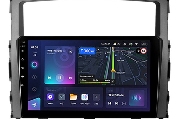 Navigatie Auto Teyes CC3L Mitsubishi Pajero 4 V90 2006-2021 4+32GB 9" IPS Octa-core 1.6Ghz Android 4G Bluetooth 5.1 DSP