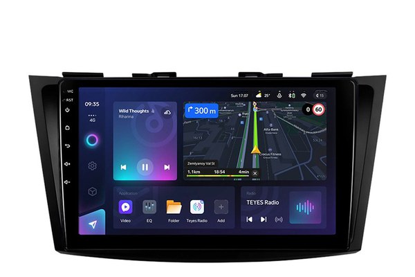 Navigatie Auto Teyes CC3L Suzuki Swift 4 2011-2017 4+64GB 9" IPS Octa-core 1.6Ghz, Android 4G Bluetooth 5.1 DSP