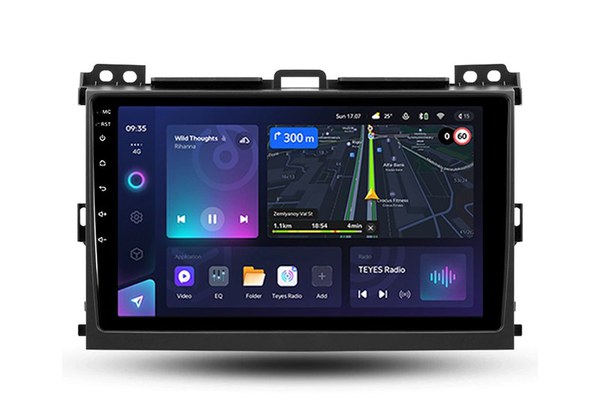 Navigatie Auto Teyes CC3L Toyota Land Cruiser Prado 3 J120 2004-2009 4+64GB 9" IPS Octa-core 1.6Ghz, Android 4G Bluetooth 5.1 DSP