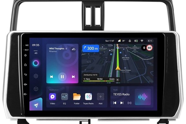 Navigatie Auto Teyes CC3L Toyota Land Cruiser Prado J150 2018-2020 4+32GB 10.2" IPS Octa-core 1.6Ghz, Android 4G Bluetooth 5.1 DSP