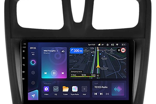 Navigatie Auto Teyes CC3L WiFi Dacia Logan 2 2012-2016 2+32GB 9" IPS Quad-core 1.3Ghz, Android  Bluetooth 5.1 DSP