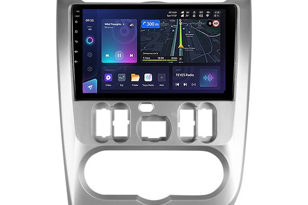 Navigatie Auto Teyes CC3L WiFi Dacia Sandero 1 2008-2012 2+32GB 9" IPS Quad-core 1.3Ghz, Android  Bluetooth 5.1 DSP