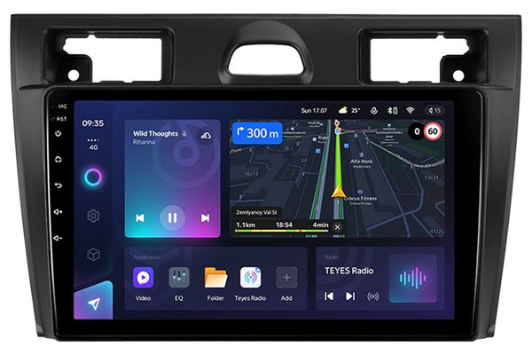 Navigatie Auto Teyes CC3L WiFi Ford Fiesta 5 2002-2008 2+32GB 9" IPS Quad-core 1.3Ghz, Android  Bluetooth 5.1 DSP
