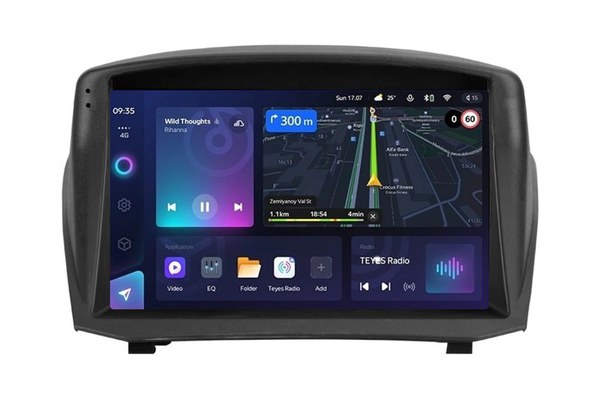 Navigatie Auto Teyes CC3L WiFi Ford Fiesta 6 2008-2019 2+32GB 9" IPS Quad-core 1.3Ghz, Android  Bluetooth 5.1 DSP