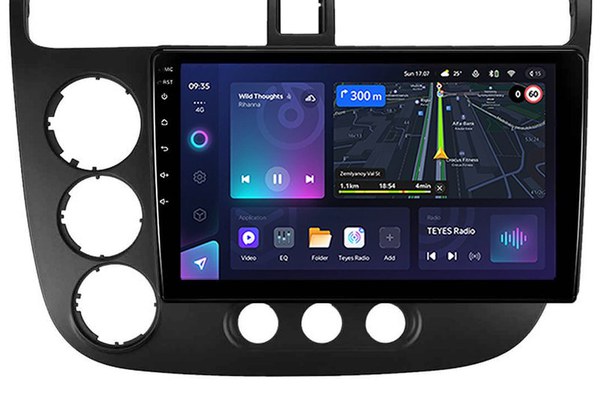Navigatie Auto Teyes CC3L WiFi Honda Civic 7 2001-2005 2+32GB 9" IPS Quad-core 1.3Ghz, Android  Bluetooth 5.1 DSP