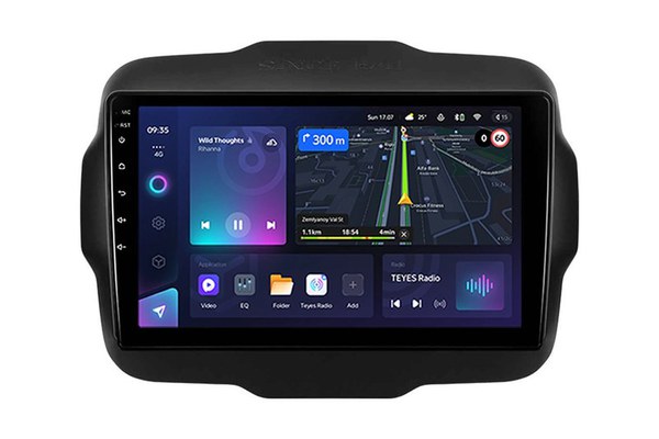Navigatie Auto Teyes CC3L WiFi Jeep Renegade 2014-2018 2+32GB 9" IPS Quad-core 1.3Ghz, Android  Bluetooth 5.1 DSP