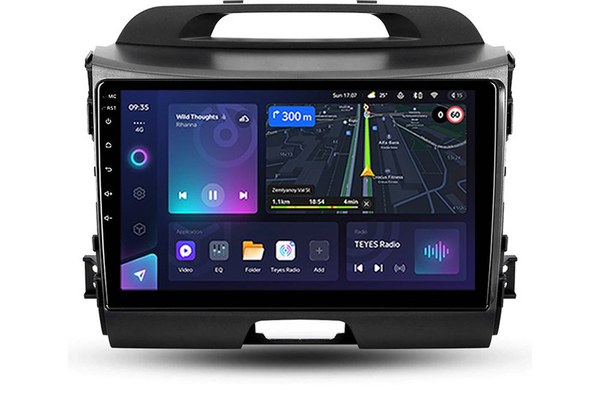 Navigatie Auto Teyes CC3L WiFi Kia Sportage 3 2010-2016 2+32GB 9" IPS Quad-core 1.3Ghz, Android  Bluetooth 5.1 DSP
