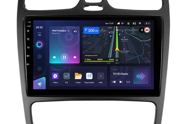 Navigatie Auto Teyes CC3L WiFi Mercedes-Benz C Class W203 2004-2011 2+32GB 9" IPS Quad-core 1.3Ghz, Android  Bluetooth 5.1 DSP