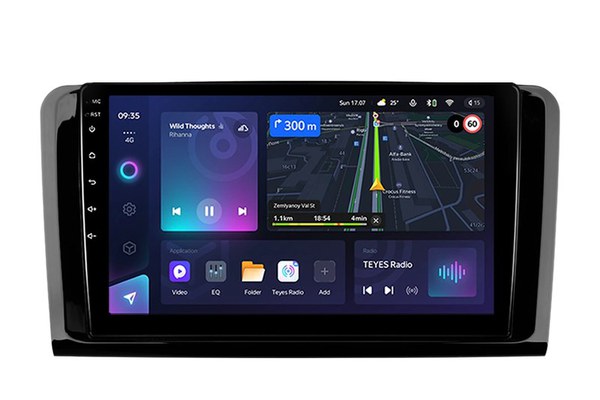 Navigatie Auto Teyes CC3L WiFi Mercedes-Benz GL X164 2006-2009 2+32GB 9" IPS Quad-core 1.3Ghz, Android  Bluetooth 5.1 DSP