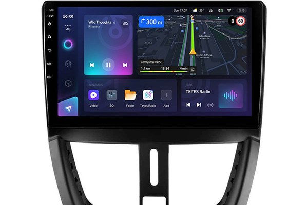 Navigatie Auto Teyes CC3L WiFi Peugeot 207 2006-2015 2+32GB 9" IPS Quad-core 1.3Ghz, Android  Bluetooth 5.1 DSP