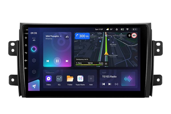 Navigatie Auto Teyes CC3L WiFi Suzuki SX4 1 2006-2014 2+32GB 9" IPS Quad-core 1.3Ghz, Android  Bluetooth 5.1 DSP