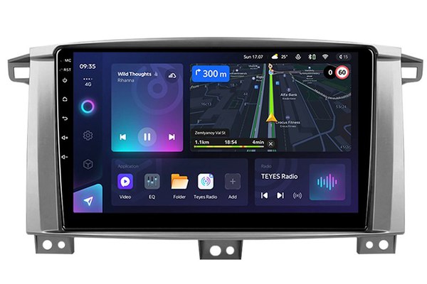 Navigatie Auto Teyes CC3L WiFi Toyota Land Cruiser LC J100 2002-2007 2+32GB 9" IPS Quad-core 1.3Ghz, Android  Bluetooth 5.1 DSP