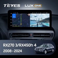 Navigatie Auto Teyes Lux One 360° Lexus RX 2012-2015 6+128GB 12.3" IPS Octa-core 2Ghz, Android 4G Bluetooth 5.1 DSP - 1