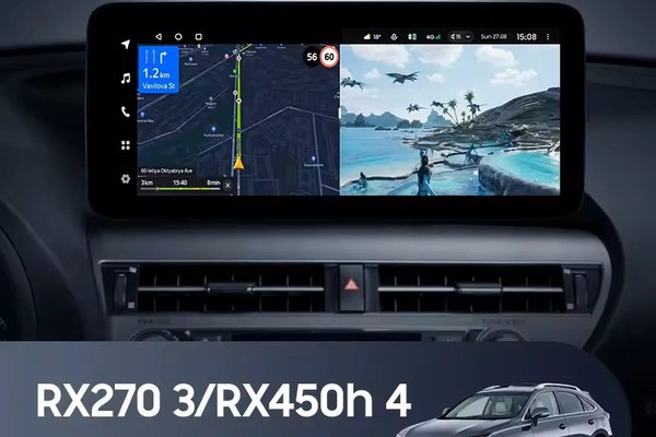 Navigatie Auto Teyes Lux One 360° Lexus RX 2012-2015 6+128GB 12.3" IPS Octa-core 2Ghz, Android 4G Bluetooth 5.1 DSP