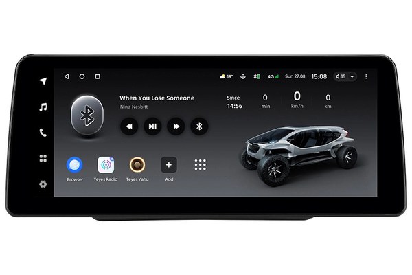 Navigatie Auto Teyes Lux One 360° Skoda Fabia 2 2007-2014 6+128GB 12.3" IPS Octa-core 2Ghz, Android 4G Bluetooth 5.1 DSP
