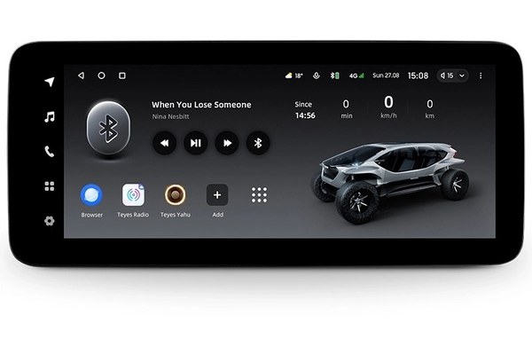 Navigatie auto Teyes Lux One 6+128GB 12.3” IPS Octa-Core 2.0 GHz Android 4G DSP Bluetooth 5.1