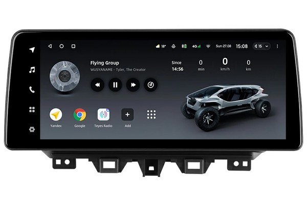 Navigatie Auto Teyes Lux One Hyundai Tucson 3 2018-2020 4+32GB 12.3" IPS Octa-core 2Ghz, Android 4G Bluetooth 5.1 DSP