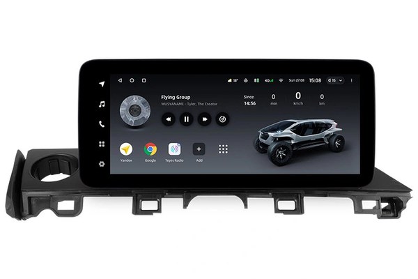 Navigatie Auto Teyes Lux One Mazda 6 2015-2018 4+32GB 12.3" IPS Octa-core 2Ghz, Android 4G Bluetooth 5.1 DSP