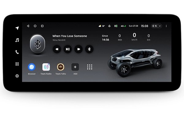 Navigatie auto Teyes Lux One Mercedes-Benz A Class W176 2012-2017 NTG 4.5 6+128GB 12.3” IPS Octa-Core 2.0 GHz Android 4G DSP Bluetooth 5.1