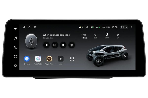Navigatie Auto Teyes Lux One Skoda Fabia 2 2007-2014 4+32GB 12.3" IPS Octa-core 2Ghz, Android 4G Bluetooth 5.1 DSP